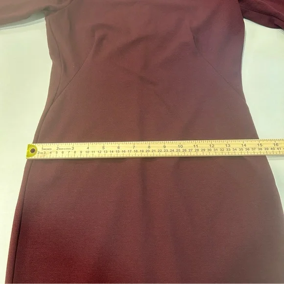Vince Burgundy Shiraz Sheath Dress Sz S‎ - Picture 9 of 14
